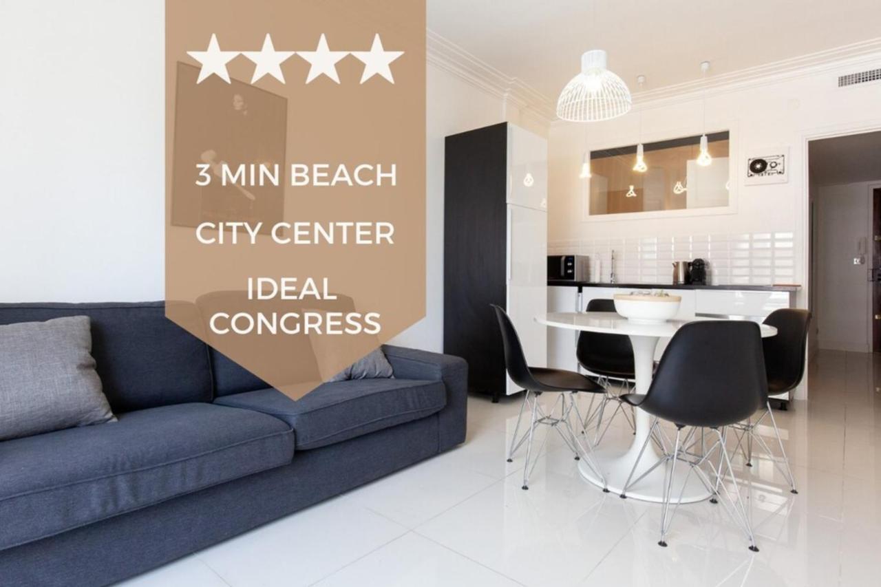 Apartament Modern & Cozy 150M From The Croisette Cannes Zewnętrze zdjęcie